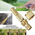 High Pressure Water Nozzle for Car Washing, Gardening, Adjustable brass car wash nozzle water nozzle for Cleaning Needs